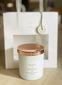 bougie naturelle thym à la cire d'abeille