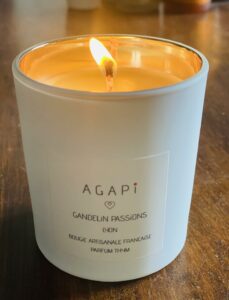 Bougie naturelle à la cire d'abeille