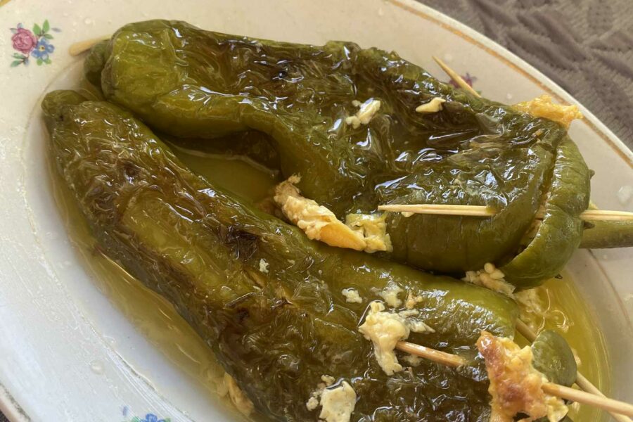 Poivrons farcis à la feta revisités par GP