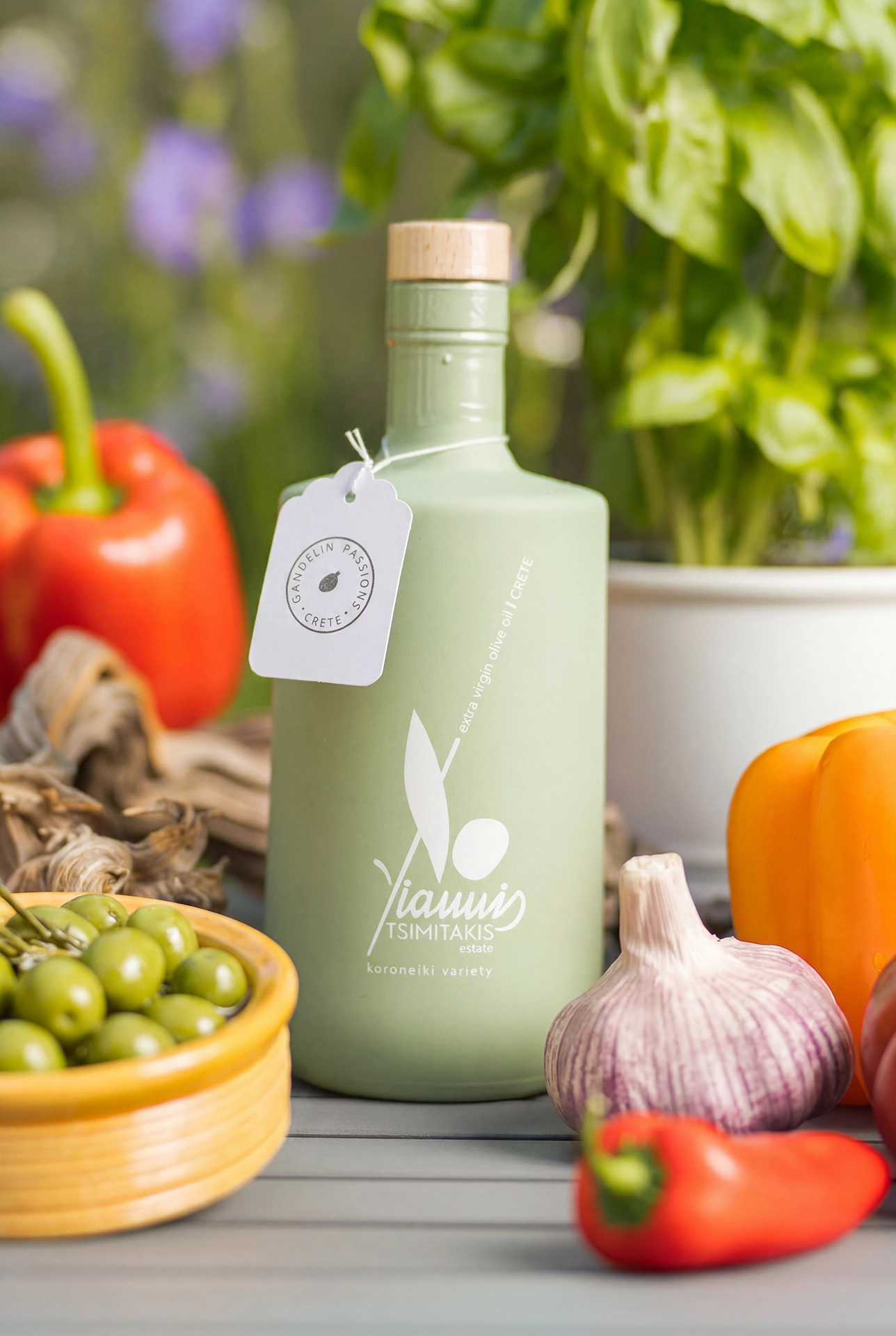 Huile d'olive crétoise Récolte précoce aoc sitia