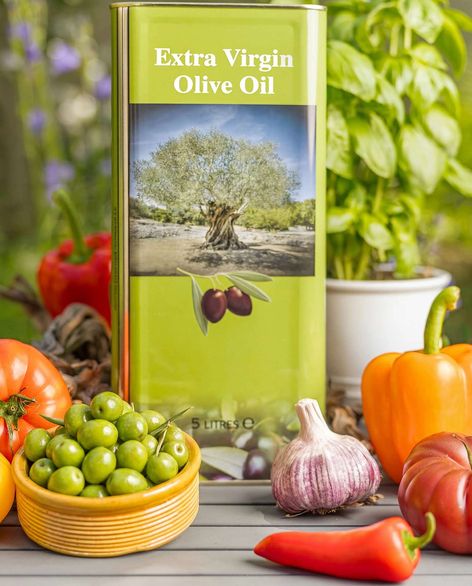 Huile d’olive crétoise vierge extra 5L AOC SITIA